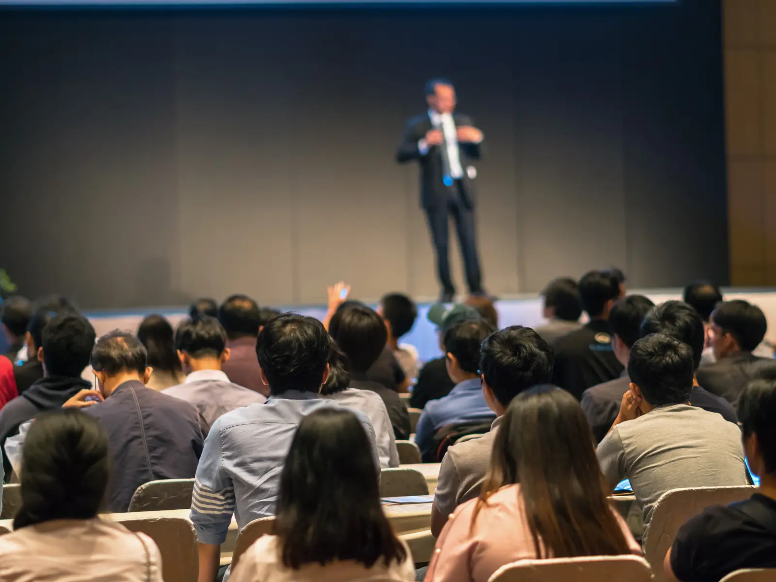 Ariana at a conference event