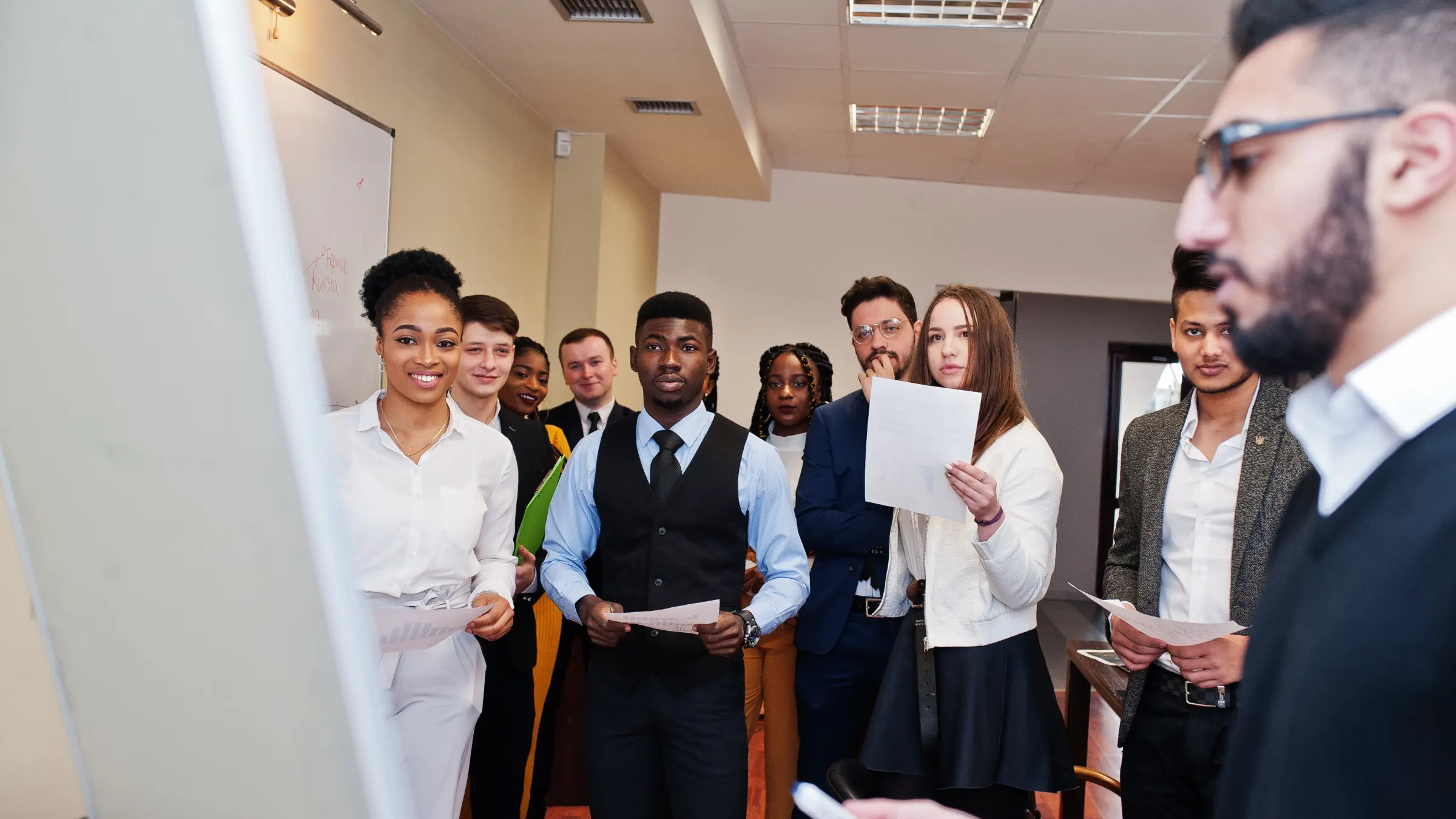 Campaign talent briefing session